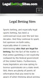 Mobile Screenshot of legalbettingsites.com